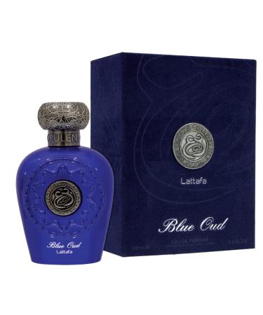 Lattafa Perfumes Blue Oud for Unisex Eau de Parfum Spray 3.4 Ounce 3.4 Fl Oz (Pack of 1) - Buy Online on GoSupps.com