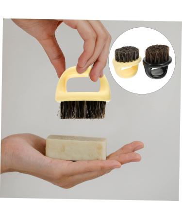 Beavorty Men's Beard Styling Brush Set - 10 Pieces Pocket Hair & Cleaning Brushes for Perfect Beard Care - Black & Beige - Buy Online on GoSupps.com