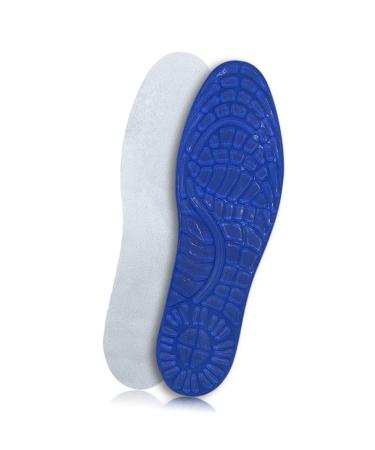 Soldela orthopedic insoles gel - excerpts 41-48 EU - calcanic spine relief foot shock absorber - perfect for sports walking running hiking