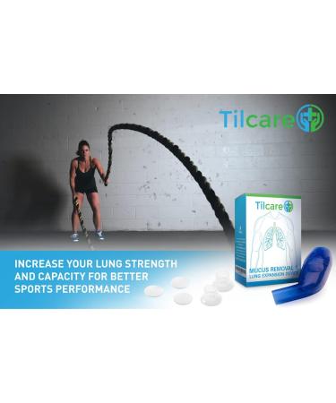 Tilcare Breathing Lung Expander & Mucus Removal Device - Exercise & Cleanse Therapy Aid for better Sleep & Fitness - Buy Online on GoSupps.com