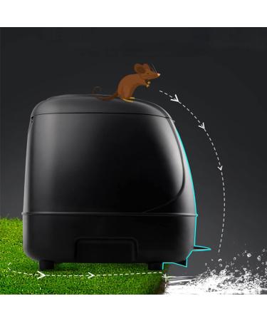 CUEI Automatic Fish Feeder 10L Large Capacity Pond Outdoor Intelligent Automatic Fish Food Feeding Dispenser Multi Gear Adjustment Control Fish Food Timer for Garden Pond Aquarium Koi Fish - Buy Online on GoSupps.com