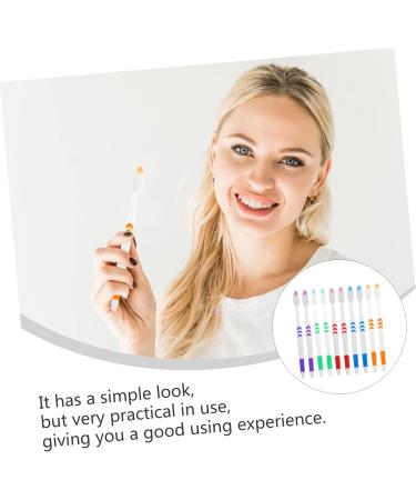 Hapinary 30ct Biodegradable Travel Toothbrushes - Eco-friendly Disposable Bamboo Toothbrushes for Kids & Adults - Oral Care Products - Buy Online on GoSupps.com