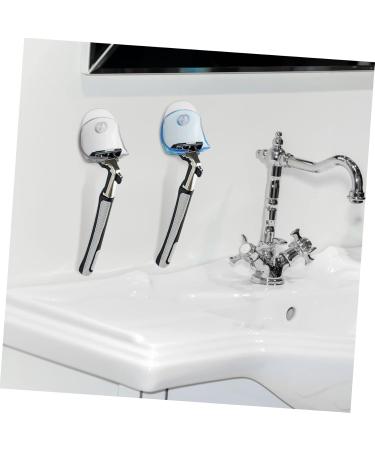 Cabilock Shower Holder 6-Piece Set | Adhesive Bathroom Hanger for Towels Razors & Loofahs | Gray Organizer for Kitchen & Shower Storage - Buy Online on GoSupps.com