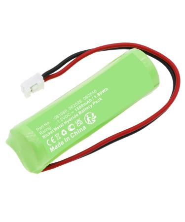 Synergy Digital Emergency Lighting Battery Compatible with Legrand 62526 Emergency Lighting (Ni-MH 1.2V 1500mAh) Ultra High Capacity Replacement for Legrand AA1100BT Battery