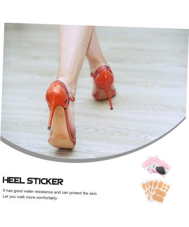 FRCOLOR 15pcs Anti-Wear High Heel Stickers - Invisible Shoe Pads & Protective Patches for Comfort | Durable Heel Insoles in Assorted Colors - Buy Online on GoSupps.com