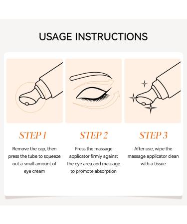 LANBENA Vitamin C Brightening Eye Cream 15ml for Women or Men Reduces Dark Circles Puffiness & Fine Lines Brightening & Anti-Aging Under Eye Treatment 0.5 Oz - Buy Online on GoSupps.com