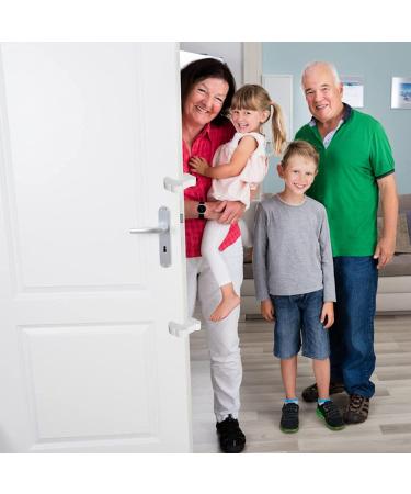 Kids Foam Door Stop 6PC Set - Baby Safety Finger Guard (White) - Buy Online on GoSupps.com