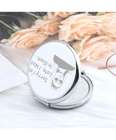 Zuo Bao RHONY Inspired Makeup Mirror - Glam Compact Mirror Gift for Mother/Girlfriend - Buy Online on GoSupps.com
