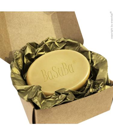 BaSuBa Chaga Soap 60g | Vegan Handmade Natural Soap | Odourless & High Quality for Perfect Skin Care - Buy Online on GoSupps.com