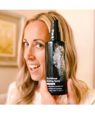 Skindinavia Makeup Oil Control Finishing Spray 4 Fl Oz - Paraben-Free, Oil-Free, Heat-Resistant, Waterproof, Long-Lasting Beauty Skin Care Mist - Buy Online on GoSupps.com