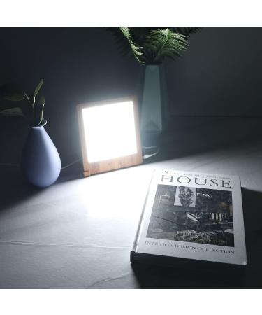 Touch Control Therapy Lamp Light Therapy Lamp Full Spectrum 10000LX LED Phototherapy Light Dimmable Timing Touch Control Sunlight Lamp Kitchenware - Buy Online on GoSupps.com