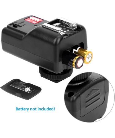 16 Channel Wireless Flash Trigger Set 433MHZ Shutter Release Kit for Canon/Nikon/Olympus/Pentax - Black - Buy Online on GoSupps.com