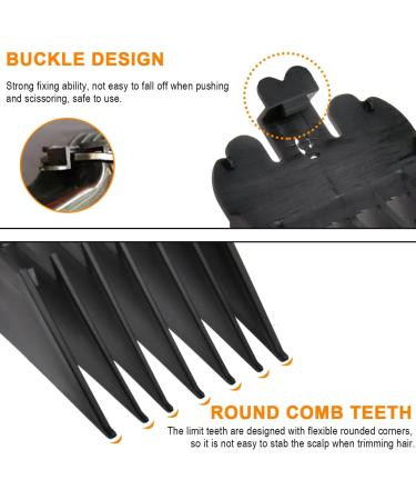 ANNTIM 10PCS Hair Clipper Guards | 10 Sizes Combs Guides | Wahl Clippers Compatible | 1.5mm-25mm - Buy Online on GoSupps.com