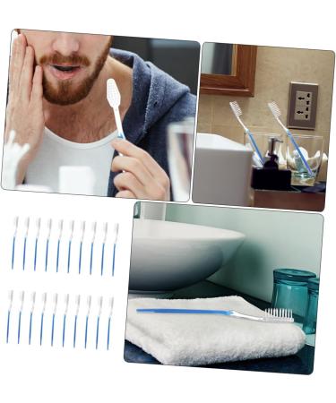 Shop Gatuida 50 Pack Disposable Travel Toothbrushes - Soft Portable Hotel-Friendly Dental Supplies - Buy Online on GoSupps.com