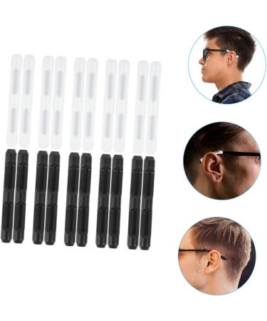 Healeved 10 Pairs Glasses Fixed Ear Support Accessories - Silica Gel Boots Assorted Colors (1.5X7X0.7CM) for Comfort & Stability - International Shipping Available - Buy Online on GoSupps.com