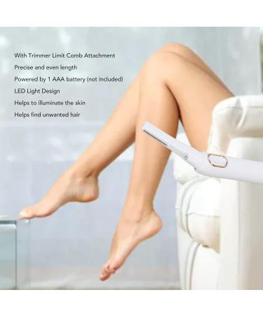 Portable Electric Bikini Razor for Women - Safe Dry Use Trimmer with LED Light for Bikini & Leg Hair Removal - Buy Online on GoSupps.com