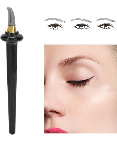 Silicone Guide Wand Waterproof Sweatproof Guide Tool High Elasticity Anti Shake Design Silicone for Eye Make Up(Black) - Buy Online on GoSupps.com