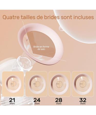NCVI 8102 Double Electric Breast Pump 4400 mAh Battery with Night Light Portable Breast Pump for Breastfeeding 4 Modes & 9 - Buy Online on GoSupps.com
