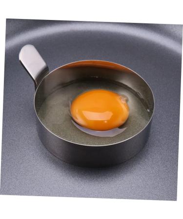 Zerodeko 6 Pcs Fried Egg Kitchen Tools Egg Ring Round Egg Omelette Cooking Mould Mold Model Stainless Steel - Buy Online on GoSupps.com