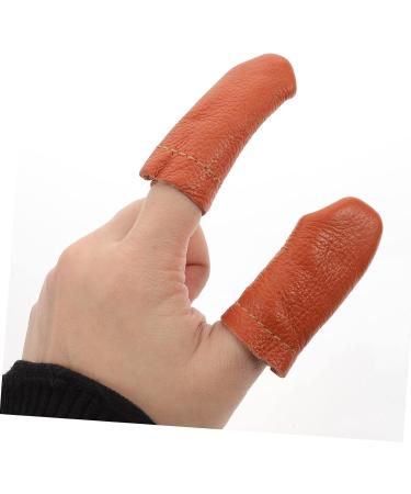 Didiseaon Embroidery Tools - 10 Pairs Leather Finger Cots & Thumb Protectors for Work | Durable Protective Gear - Buy Online on GoSupps.com