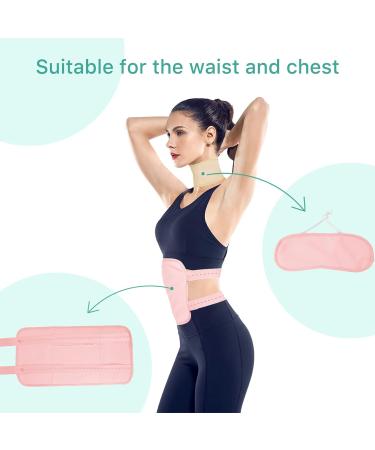 Organic Castor Oil Pack for Liver & Waist | Reusable Cotton Flannel | Soft Ligaments | Culinary Use | Pink - Buy Online on GoSupps.com
