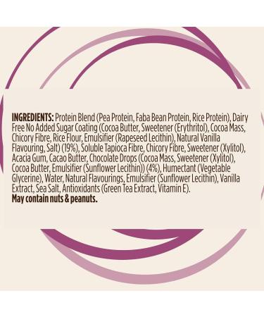 Pulsin - Cookie Dough Vegan Protein Bars - 12 x 57g - 14.8g Protein 13.9g Fibre 227 Kcal Per Serving - Gluten Free Palm Oil Free & Dairy Free Snack Bar - Buy Online on GoSupps.com