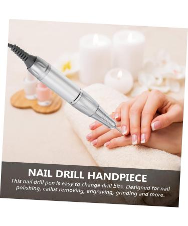 FRCOLOR Manicure Tools Professional Nail Polish Electrical Nail Art Pedicure Polishing Shape Tools Electric Nail Drill Pen Accessories Manicure Nail File Mini Mobile Phone Handle White medium White - Buy Online on GoSupps.com