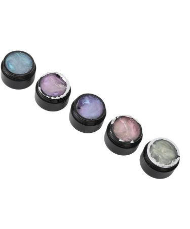 Nail Gel for Art - 5 Color Holographic Extension Gel for DIY Nail Salon & Home Use - Buy Online on GoSupps.com