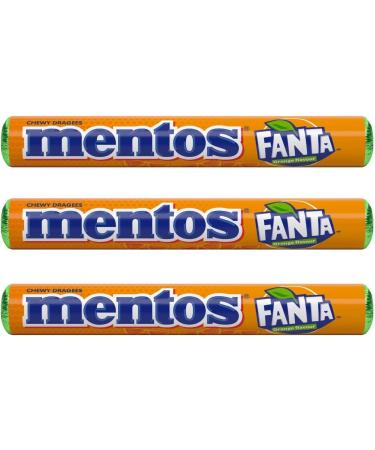 Mentos Fanta Orange Chewy Sweet Rolls 38g Tasty And Twisty Treat Gift Hamper For Birthday Christmas Sold By Kidzbuzz (30)