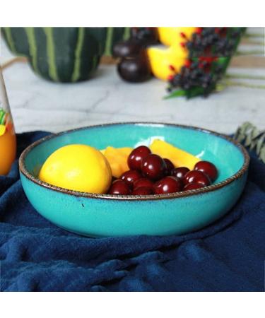 Original Household Ceramic Soup Bowl Bowl Creative Fruit Bowl Salad Bowl Restaurant Shallow Bowl Bowl Mixing Bowl Green Kitchenware Plate - Buy Online on GoSupps.com