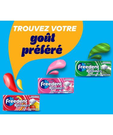 Freedent Refresher Maxi Pack of 12 Handypack of 8 Bubble-Mint Cubes - Buy Online on GoSupps.com