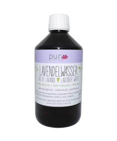 500 ml Lavender Water Bio Natural 100 pure organic lavender water