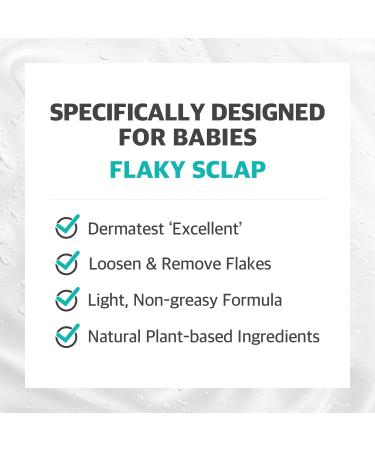 Baby Scalp Care Shampoo | Cradle Cap & Dry Scalp Solution for Toddlers | Kori in J Island - 10.14oz - Buy Online on GoSupps.com