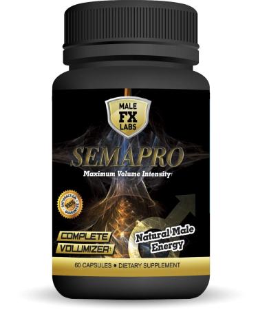 Semapro (60 Veggie Caps) Extreme Volumizer and Energy Formula - All Natural Endurance, Stamina & Strength