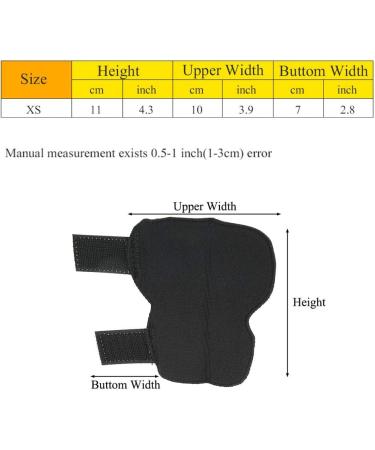 Hffheer 2pcs Dog Hind Legs Dog Knee Brace Support Dog Canine Rear Front Leg Hinged Hock Protector for Protection Against Injury and Sprain(XS) - Buy Online on GoSupps.com