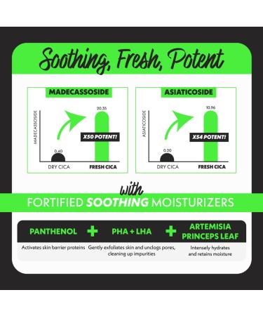 NOSCA9 Soothing Serum S - Rapid Hydrating Calming Serum with 5-Layer Ceramide Complex &Fresh Centella Asiatica Advanced Barrier Repair for Sensitive Skin Korean Skin Care (1.01 Fl Oz (Pack of 1)) - Buy Online on GoSupps.com