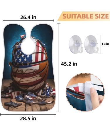 Sports Balls Beard Bib Apron | Beard Hair Catcher for Men | Perfect Father s Day & Anniversary Gift | Beard Bib with 2 Suction Cups for Easy Shaving - Buy Online on GoSupps.com