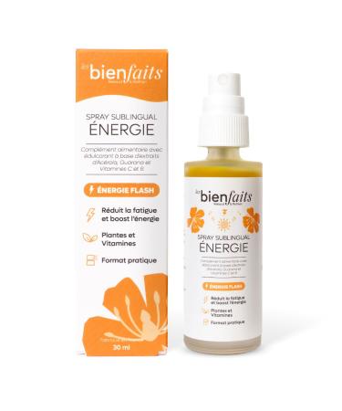 SPRAY ENERGIE | Action rapide | Effet coup de fouet | Boost le Tonus | R duit la Fatigue | Gout Agrumes | Vitamine C Ac rola Guarana | Sans sucre ajout & sans alcool | 40 jours 1