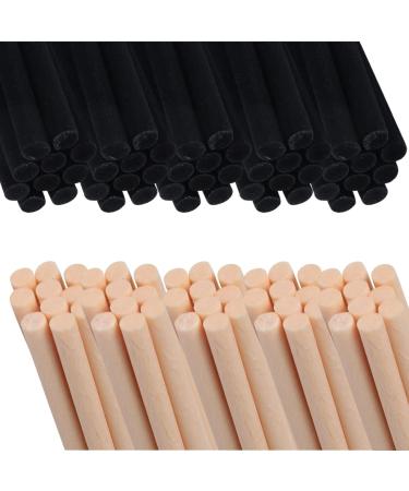 Plabbdpl 100 pieces Reed Diffusor Sticks 20cm room fragrance chopsticks replacement diffuse sticks essential oil aroma diffuser sticks for essential oils for home office
