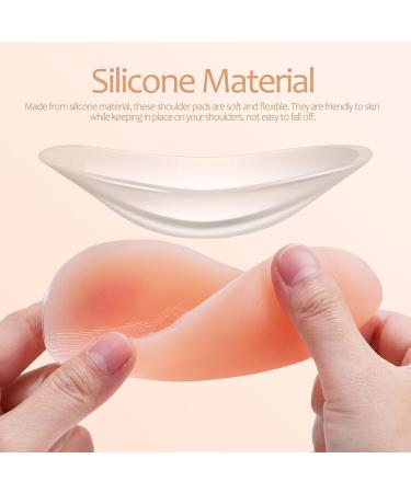 Gleavi Silicone Shoulder Cushion - 4 Pairs Self-Adhesive Slip-Resistant Pads for Clothing | Reusable Invisible Enhancer for All Genders - Buy Online on GoSupps.com