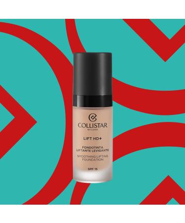 Collistar Lift HD+ Lifting Foundation smoothing SPF15 instant lifting effect glossy satin finish modular center coverage water resistant no transfer No 2N 30 ml - Buy Online on GoSupps.com