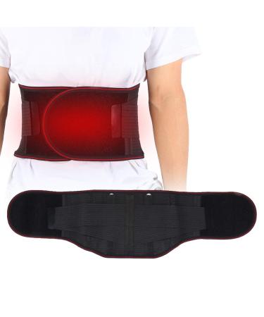 ZJchao Self Heating Waist Belt - Adjustable Infrared Brace for Posture Sciatica Scoliosis & Lumbar Support (XL) - International Shipping Available - Buy Online on GoSupps.com