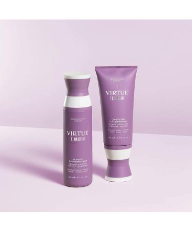 Virtue Flourish Shampoo for Thinning Hair - Detoxify, Volumize, Repair - Buy Online on GoSupps.com