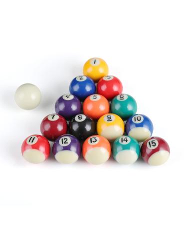 2 1/4" Pool Ball, 1 1/2" Children Ball with Billiards Ball Complete 16 Ball Set - Buy Online on GoSupps.com