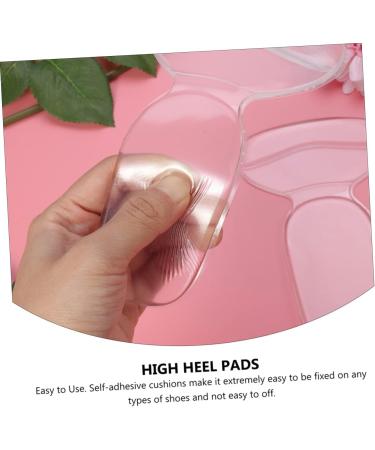 FOMIYES 4 Pairs Thickened Heel Pads for Women - High Heel Grips Boot Cushions & Sweat Pads - Clear Gel Foot Support - Buy Online on GoSupps.com