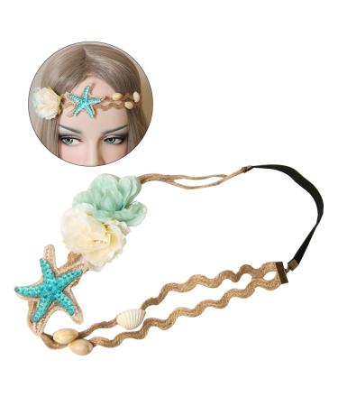 Stunning Beach Shell Forehead Headband for Brides | Beautiful Bridal Hair Accessories - Buy Online on GoSupps.com