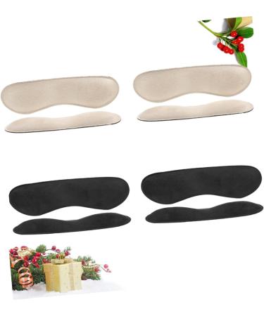 4 Pairs Heel Cushion Slingback Grips - Non-Slip Heel Pads for High Heels | Anti-Drop Shoe Stickers & Liners - Buy Online on GoSupps.com
