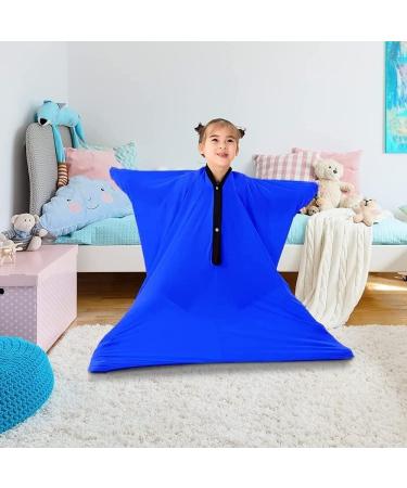 Sensory Body Sock for Children and Adults | Helps with ASD, SPD, Anxiety | Blue Size M - 69*119cm - Buy Online on GoSupps.com