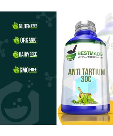Bestmade Naturalproducts.com Anti Tartium - Premium Natural Toothpaste for Stronger Teeth & Fresh Breath - Buy Online on GoSupps.com
