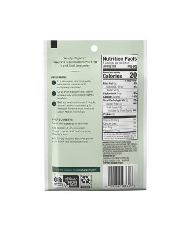 Simply Organic Brown Gravy Mix - Gluten-Free & Certified Organic | 1 oz Pack of 4 - Buy Online on GoSupps.com